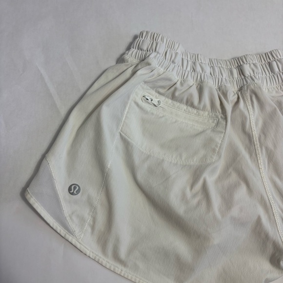 Lululemon white athletic shorts - Picture 7 of 8